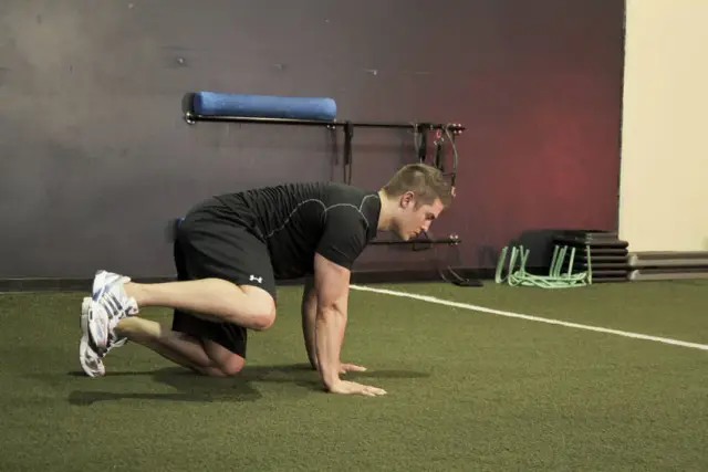 Hip Circles (prone) — End