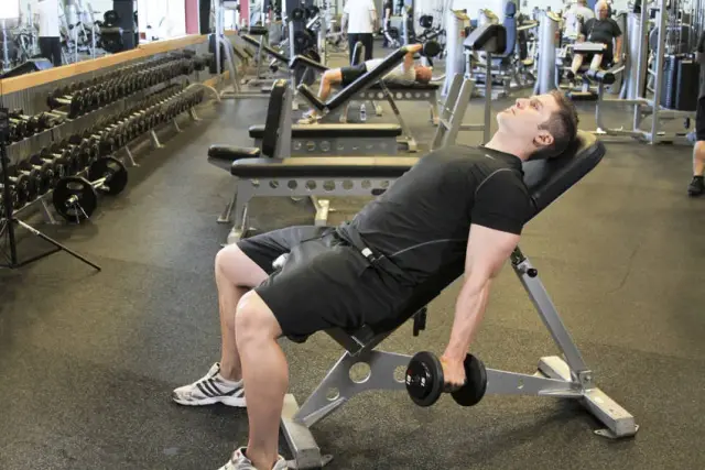 Incline Hammer Curls 1