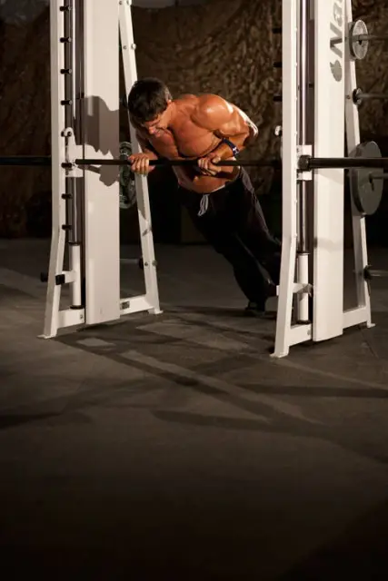 Incline Push-Up Reverse Grip — End