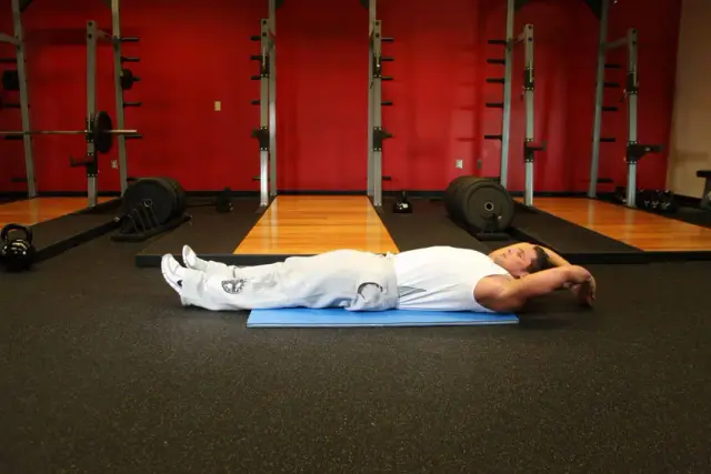 Jackknife Sit-Up — Start
