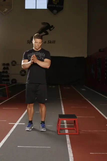 Lateral Box Jump — Start