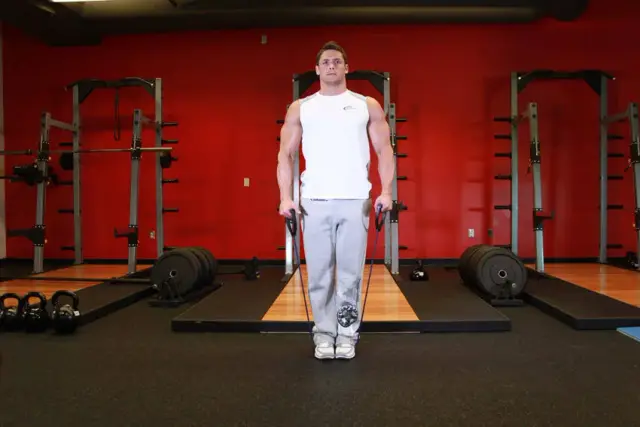 Lateral Raise - With Bands — Start