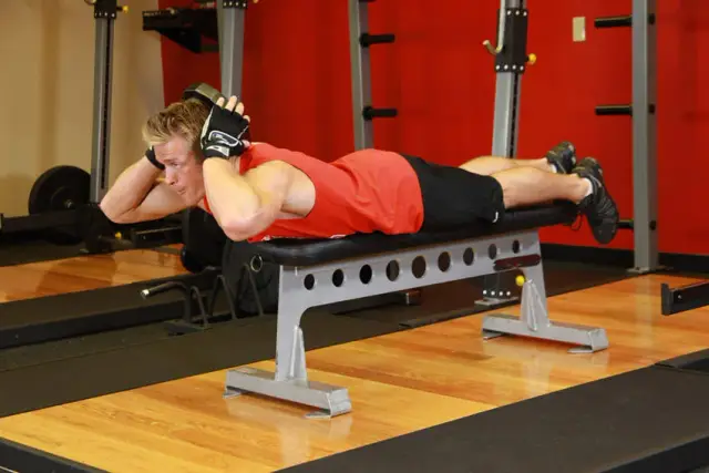 Lying Face Down Plate Neck Resistance — End
