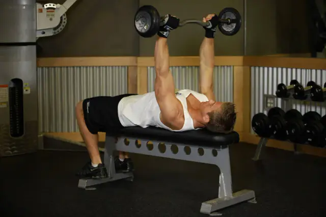 Lying Triceps Press 1