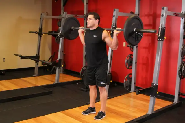 Narrow Stance Squats — Start