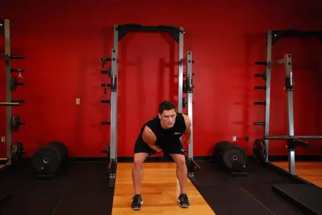 One-Arm Kettlebell Snatch — End