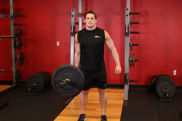One-Arm Side Deadlift — End