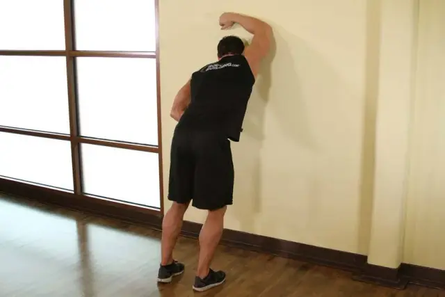 One Arm Against Wall — End