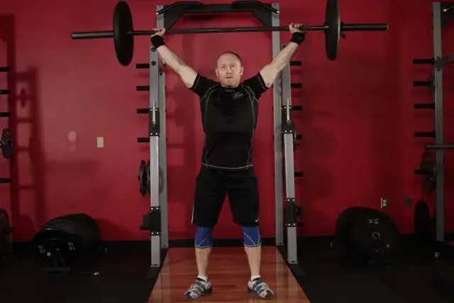Overhead Squat — Start