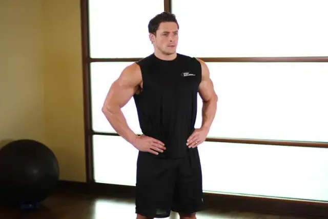 Overhead Stretch — Start