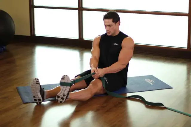 Posterior Tibialis Stretch — Start