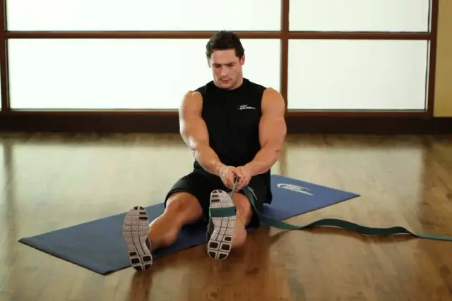 Posterior Tibialis Stretch — End