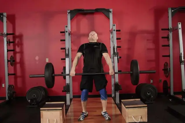 Power Clean from Blocks — End