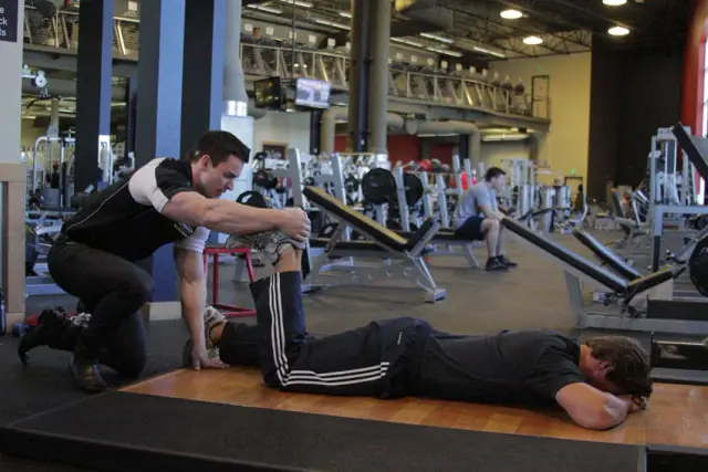 Prone Manual Hamstring — End