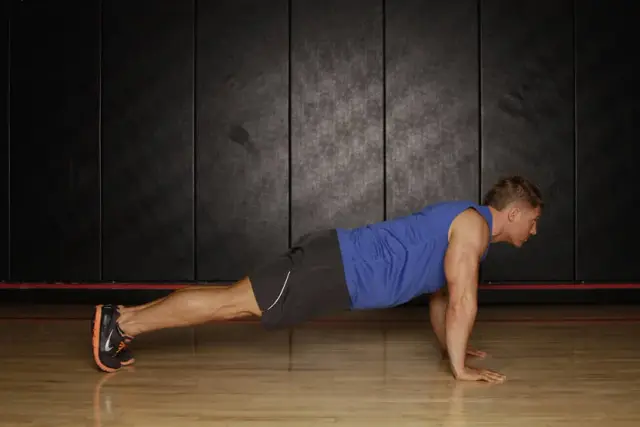 Push Up to Side Plank — Start