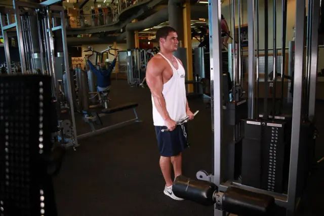 Reverse Cable Curl — End