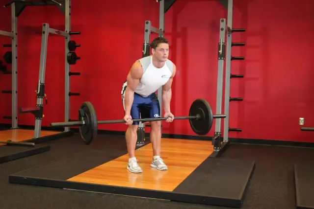 Reverse Grip Bent-Over Rows — End