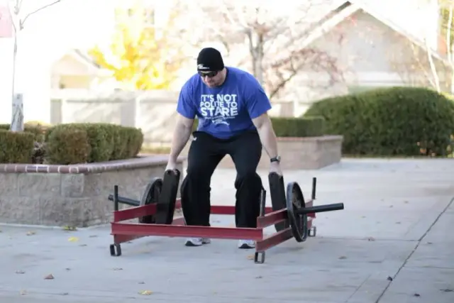 Rickshaw Deadlift — Start