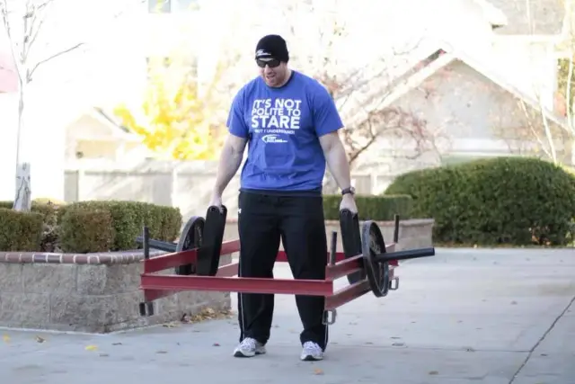 Rickshaw Deadlift — End