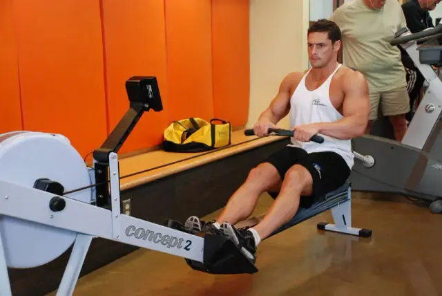 Rowing, Stationary — End