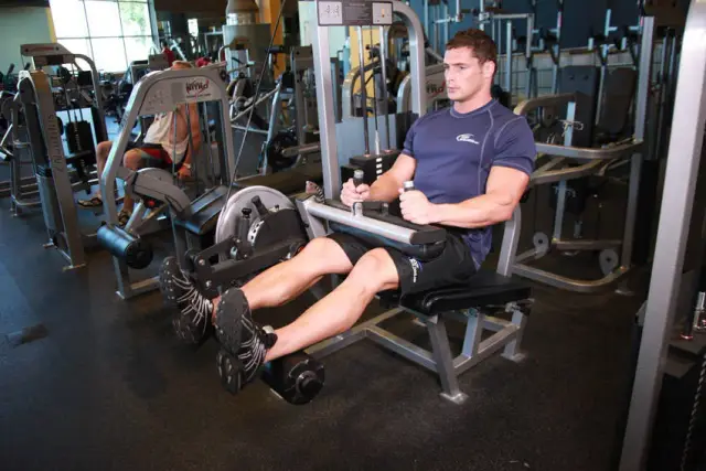 Seated Leg Curl — Start