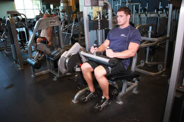 Seated Leg Curl — End