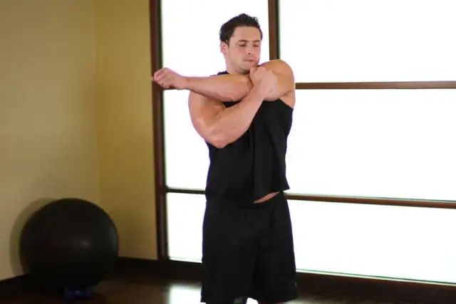 Shoulder Stretch — End