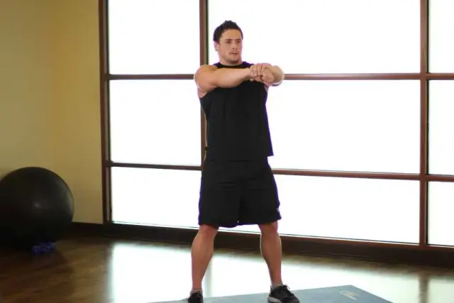 Sit Squats — Start
