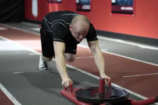Sled Push — End