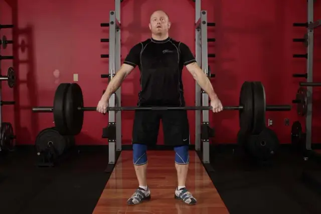 Snatch Deadlift — End