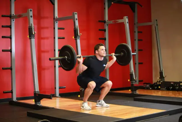 Speed Squats — Start