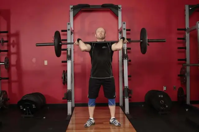 Squat Jerk — Start