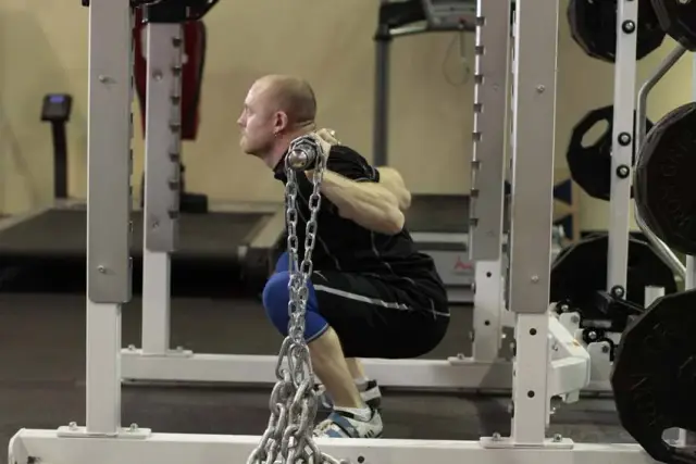 Squat with Chains — End