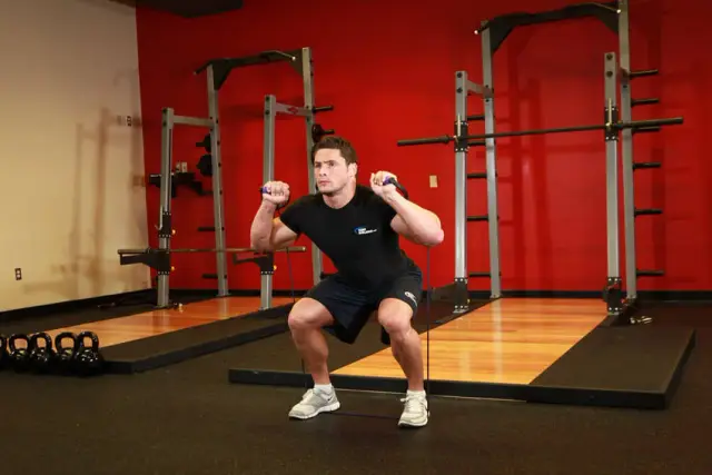 Squats - With Bands — End
