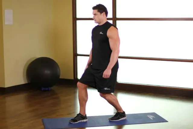 Standing Hip Flexors — Start
