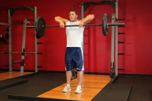 Upright Barbell Row 1