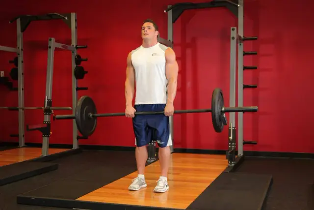 Upright Barbell Row 2