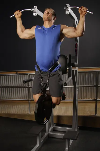 Weighted Pull Ups 2