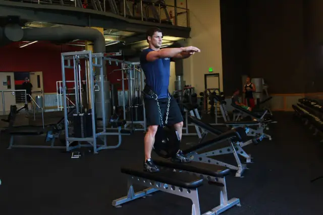 Weighted Squat 1