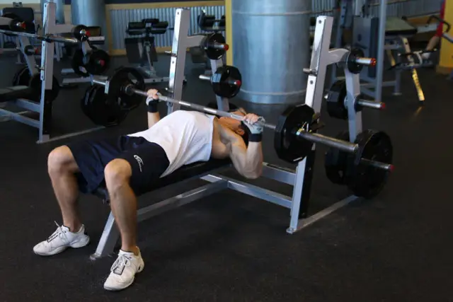 Wide-Grip Barbell Bench Press 2
